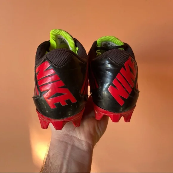 Nike Vapor Strike 4 Low Football Cleats Mens 9.5 Red 642787-610